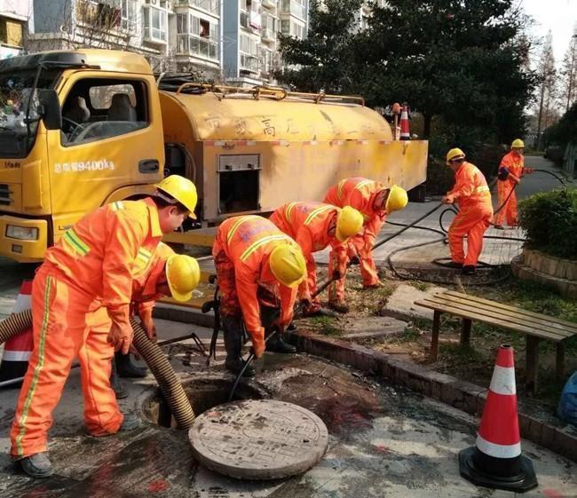 蛟河市政管道清淤